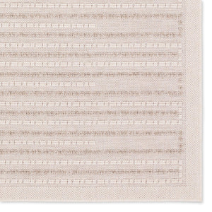 Jaipur Living Vibe by Jaipur Living Theorem Striped Polypropylene Rug for Indoor Outdoor Spaces 3' x 8' RUG157316