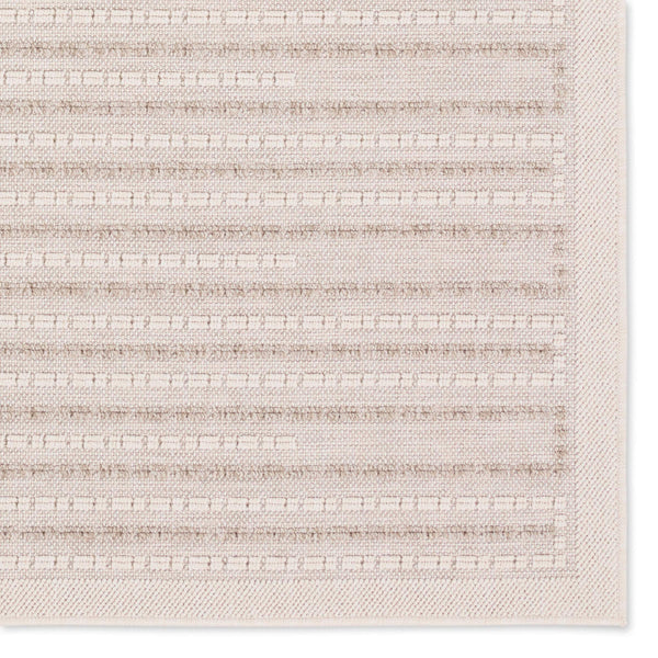 Jaipur Living Vibe by Jaipur Living Theorem Striped Polypropylene Rug for Indoor Outdoor Spaces 3' x 8' RUG157316