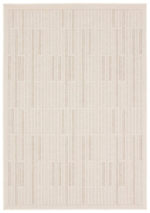 Jaipur Living Vibe by Jaipur Living Quantum Polypropylene Striped Indoor Outdoor Rug for Patio Entry 3' x 8' RUG157322