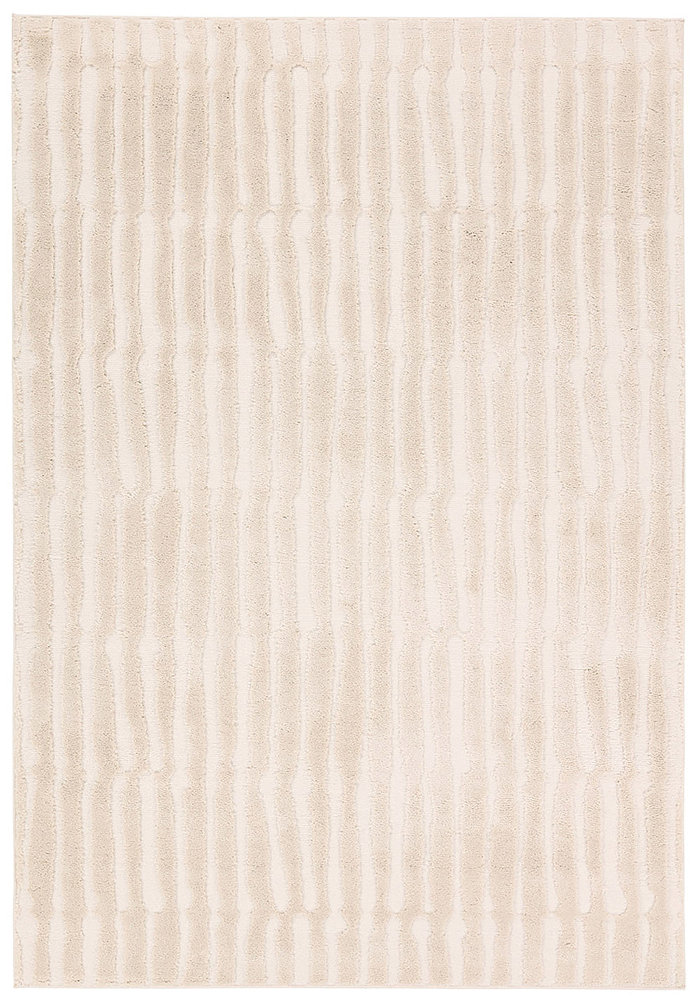 Jaipur Living Calix By Nikki Chu Terza Cnu02 Powerloomed Machinemade 70% Polypropylene 30% Polyester Contemporary Stripes Indoor Rug Ivory 70% Polypropylene 30% Polyester Rug159549