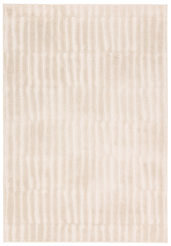 Jaipur Living Calix By Nikki Chu Terza Cnu02 Powerloomed Machinemade 70% Polypropylene 30% Polyester Contemporary Stripes Indoor Rug Ivory 70% Polypropylene 30% Polyester Rug159549