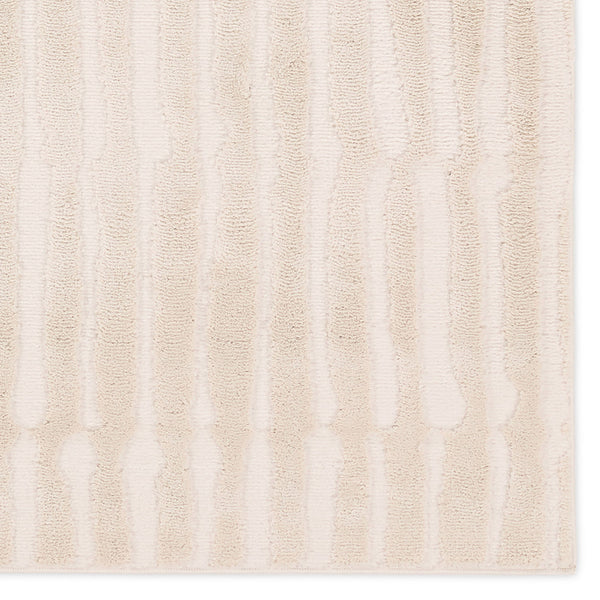 Jaipur Living Calix By Nikki Chu Terza Cnu02 Powerloomed Machinemade 70% Polypropylene 30% Polyester Contemporary Stripes Indoor Rug Ivory 70% Polypropylene 30% Polyester Rug159549
