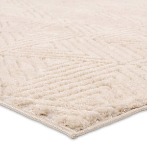 Jaipur Living Calix By Nikki Chu Ziazan Cnu03 Powerloomed Machinemade 70% Polypropylene 30% Polyester Geometric Geometric Indoor Rug Ivory 70% Polypropylene 30% Polyester Rug159557
