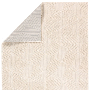 Jaipur Living Calix By Nikki Chu Ziazan Cnu03 Powerloomed Machinemade 70% Polypropylene 30% Polyester Geometric Geometric Indoor Rug Ivory 70% Polypropylene 30% Polyester Rug159557