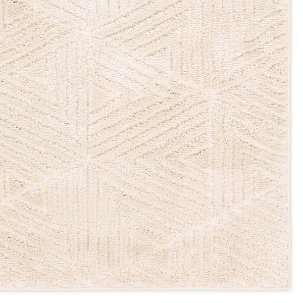 Jaipur Living Calix By Nikki Chu Ziazan Cnu03 Powerloomed Machinemade 70% Polypropylene 30% Polyester Geometric Geometric Indoor Rug Ivory 70% Polypropylene 30% Polyester Rug159557