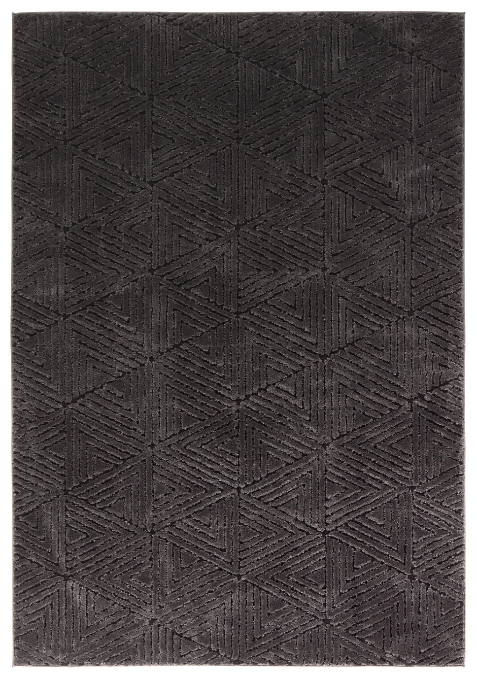 Jaipur Living Calix By Nikki Chu Ziazan Cnu04 Powerloomed Machinemade 70% Polypropylene 30% Polyester Geometric Geometric Indoor Rug Black 70% Polypropylene 30% Polyester Rug159565