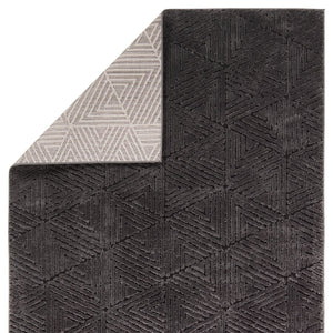 Jaipur Living Calix By Nikki Chu Ziazan Cnu04 Powerloomed Machinemade 70% Polypropylene 30% Polyester Geometric Geometric Indoor Rug Black 70% Polypropylene 30% Polyester Rug159565