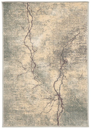 Safavieh Constellation Vintage Power Loomed Area Rug – Stylish Abstract Design For Contemporary Spaces Turquoise ,Multi 67.7% Viscose,20.6% Polyester,11.8% Cotton Cnv748-2224-3