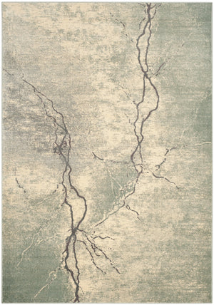 Safavieh Constellation Vintage Power Loomed Area Rug – Stylish Abstract Design For Contemporary Spaces Turquoise ,Multi 67.7% Viscose,20.6% Polyester,11.8% Cotton Cnv748-2224-3