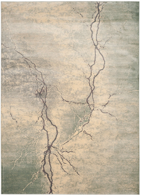 Safavieh Constellation Vintage Power Loomed Area Rug – Stylish Abstract Design For Contemporary Spaces Turquoise ,Multi 67.7% Viscose,20.6% Polyester,11.8% Cotton Cnv748-2224-3