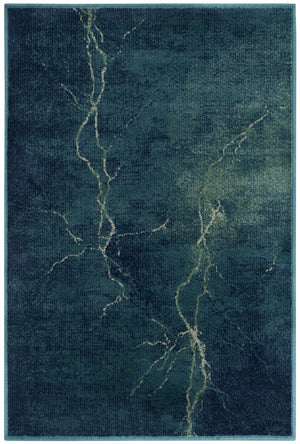 Safavieh Constellation Vintage Power Loomed Area Rug – Stylish Abstract Design For Contemporary Spaces Turquoise ,Multi 67.7% Viscose,20.6% Polyester,11.8% Cotton Cnv748-2224-3
