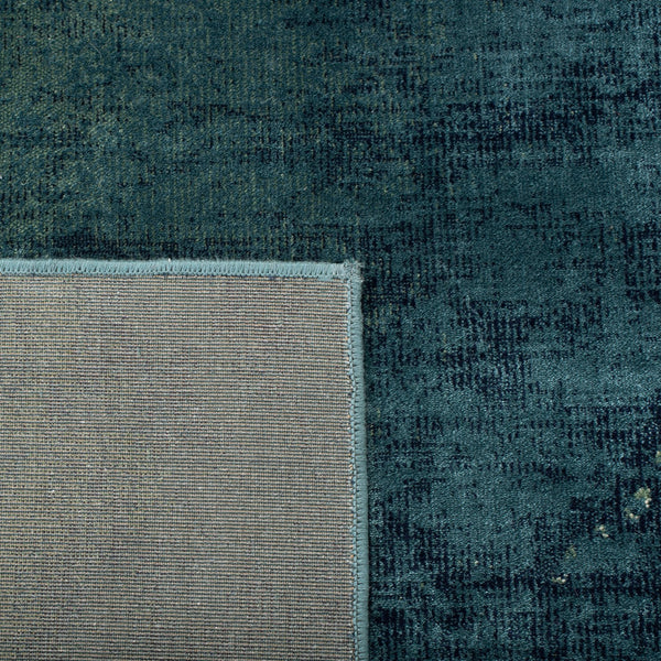 Safavieh Constellation Vintage Power Loomed Area Rug – Stylish Abstract Design For Contemporary Spaces Turquoise ,Multi 67.7% Viscose,20.6% Polyester,11.8% Cotton Cnv748-2224-3