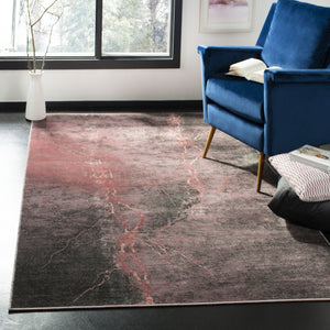 Safavieh Constellation Vintage Power Loomed Area Rug – Stylish Abstract Design For Contemporary Spaces Turquoise ,Multi 67.7% Viscose,20.6% Polyester,11.8% Cotton Cnv748-2224-3