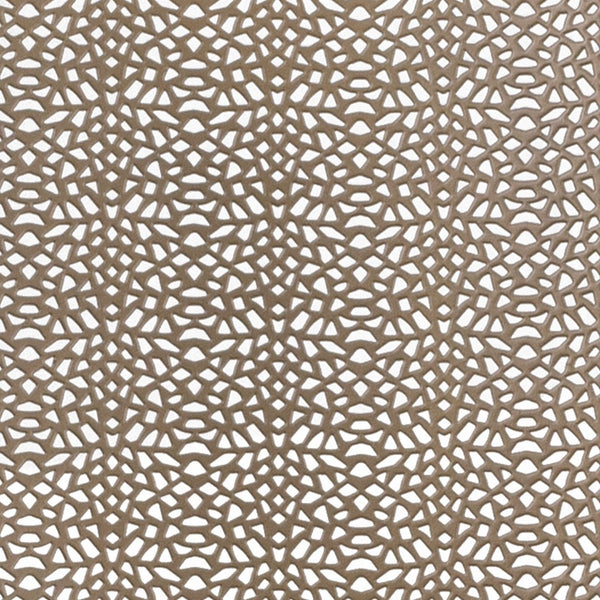 English Elm Oia Commercial-Grade Steel Patio Arm Chair with Decorative Rain Flower Pattern for Indoor & Outdoor Use Gold CO-2-GD-GG