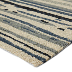 Jaipur Living Lauren Wan Jaipur Living Abstract Brushstroke Polypropylene Indoor Outdoor Runner Rug 3'6"X5'6" RUG101281