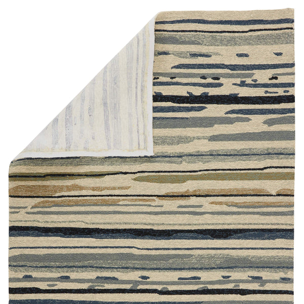 Jaipur Living Lauren Wan Jaipur Living Abstract Brushstroke Polypropylene Indoor Outdoor Runner Rug 3'6"X5'6" RUG101281