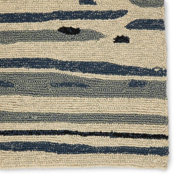 Jaipur Living Lauren Wan Jaipur Living Abstract Brushstroke Polypropylene Indoor Outdoor Runner Rug 3'6"X5'6" RUG101281