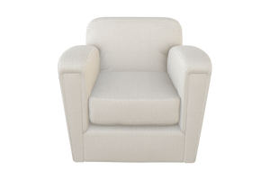 Moss Home Coco Chair - Timeless Club Chair Redefined For Modern Comfort And Stylish Interiors, Perfect Addition Ivory 100% Olefin Coco-cha-33-celivo