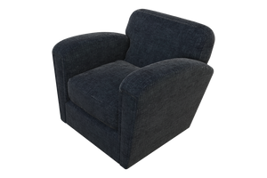 Moss Home Coco Chair - Timeless Club Chair Design Reimagined For Modern Comfort And Stylish Living Spaces Midnight 100% Polyester Coco-cha-33-covmid