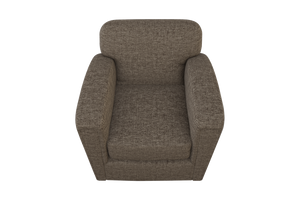 Moss Home Coco Chair - Timeless Club Chair Design Reimagined For Modern Comfort And Stylish Living Spaces Mushroom 100% Polyester Coco-cha-33-covmus
