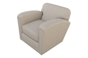 Moss Home Coco Chair - Timeless Club Chair Design Reimagined For Modern Comfort And Stylish Living Spaces Platinum 100% Polyester Coco-cha-33-covpla