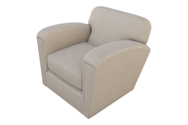 Moss Home Coco Chair - Timeless Club Chair Design Reimagined For Modern Comfort And Stylish Living Spaces Platinum 100% Polyester Coco-cha-33-covpla
