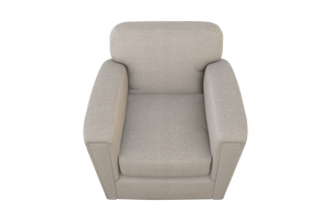 Moss Home Coco Chair - Timeless Club Chair Design Reimagined For Modern Comfort And Stylish Living Spaces Platinum 100% Polyester Coco-cha-33-covpla