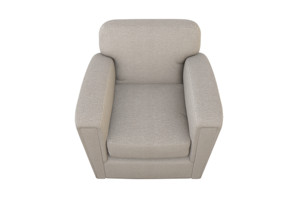 Moss Home Coco Chair - Timeless Club Chair Design Reimagined For Modern Comfort And Stylish Living Spaces Platinum 100% Polyester Coco-cha-33-covpla