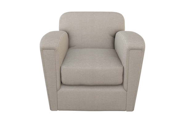 Moss Home Coco Chair - Timeless Club Chair Design Reimagined For Modern Comfort And Stylish Living Spaces Platinum 100% Polyester Coco-cha-33-covpla