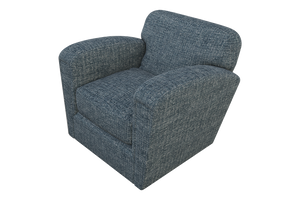 Moss Home Coco Chair - Modern Comfort Meets Timeless Design In A Luxurious Club Chair Experience For Your Home Chambray 100% Polyester Coco-cha-33-doucha