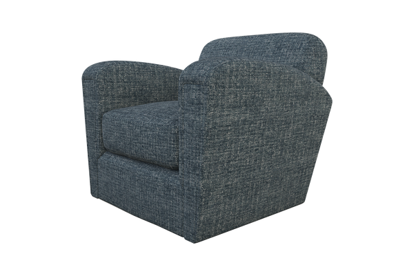 Moss Home Coco Chair - Modern Comfort Meets Timeless Design In A Luxurious Club Chair Experience For Your Home Chambray 100% Polyester Coco-cha-33-doucha