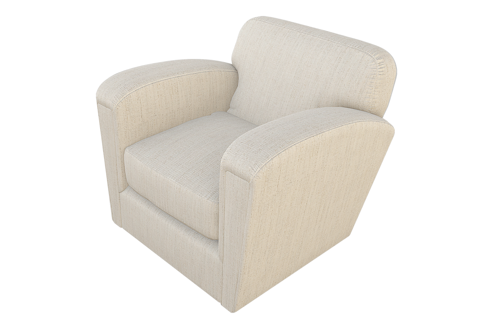 Moss Home Coco Chair - Modern Comfort Meets Timeless Design In A Luxurious Club Chair Experience For Your Home Linen 100% Polyester Coco-cha-33-doulin
