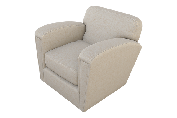 Moss Home Coco Chair - Timeless Club Chair Redefined For Modern Comfort And Stylish Living Spaces Vanilla 100% Olefin Coco-cha-33-halvan