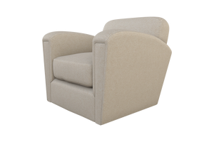 Moss Home Coco Chair - Timeless Club Chair Redefined For Modern Comfort And Stylish Living Spaces Vanilla 100% Olefin Coco-cha-33-halvan