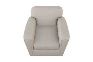 Moss Home Coco Chair - Timeless Club Chair Redefined For Modern Comfort And Stylish Living Spaces Vanilla 100% Olefin Coco-cha-33-halvan
