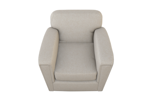 Moss Home Coco Chair - Timeless Club Chair Redefined For Modern Comfort And Stylish Living Spaces Vanilla 100% Olefin Coco-cha-33-halvan