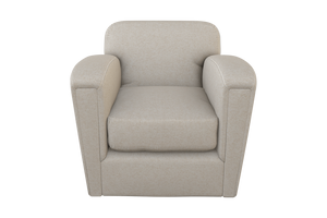 Moss Home Coco Chair - Timeless Club Chair Redefined For Modern Comfort And Stylish Living Spaces Vanilla 100% Olefin Coco-cha-33-halvan