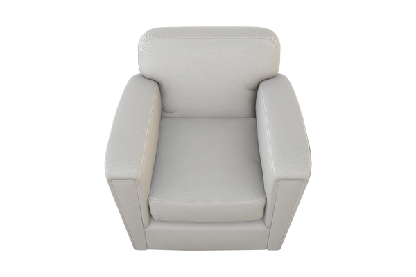 Moss Home Coco Chair – Modern Classic Club Chair In Luxurious Hot Seat Vanilla Fabric For Ultimate Comfort Vanilla 90% Polyester,10% Linen Coco-cha-33-hotvan
