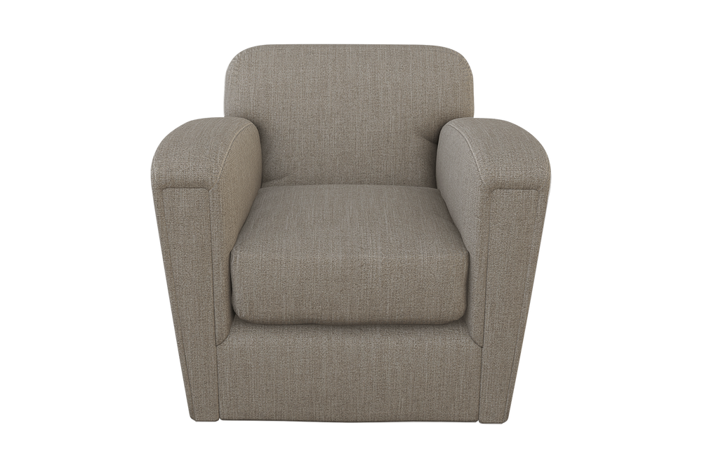 Moss Home Coco Chair - Luxurious Low Key Cement Fabric For Modern Comfort & Timeless Style In Any Space Cement 100% Polyester Coco-cha-33-lowcem