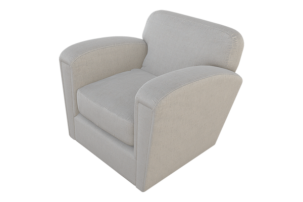 Moss Home Coco Chair - Modern Classic Club Chair Redefined For Ultimate Comfort And Timeless Elegance Ash 54% Polyester 36% Viscose 10% Linen Coco-cha-33-offash