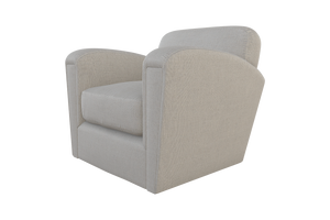 Moss Home Coco Chair - Modern Classic Club Chair Redefined For Ultimate Comfort And Timeless Elegance Ash 54% Polyester 36% Viscose 10% Linen Coco-cha-33-offash
