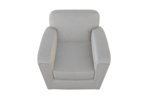 Moss Home Coco Chair - Modern Classic Club Chair Redefined For Ultimate Comfort And Timeless Elegance Ash 54% Polyester 36% Viscose 10% Linen Coco-cha-33-offash