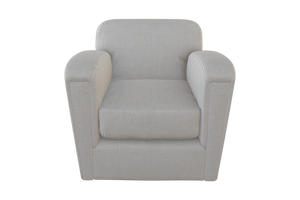 Moss Home Coco Chair - Modern Classic Club Chair Redefined For Ultimate Comfort And Timeless Elegance Ash 54% Polyester 36% Viscose 10% Linen Coco-cha-33-offash