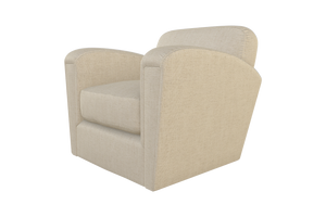 Moss Home Coco Chair - Modern Classic Club Chair Redefined For Ultimate Comfort And Timeless Elegance Natural 54% Polyester 36% Viscose 10% Linen Coco-cha-33-offnat