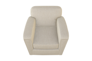 Moss Home Coco Chair - Modern Classic Club Chair Redefined For Ultimate Comfort And Timeless Elegance Natural 54% Polyester 36% Viscose 10% Linen Coco-cha-33-offnat