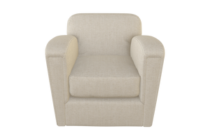Moss Home Coco Chair - Modern Classic Club Chair Redefined For Ultimate Comfort And Timeless Elegance Natural 54% Polyester 36% Viscose 10% Linen Coco-cha-33-offnat