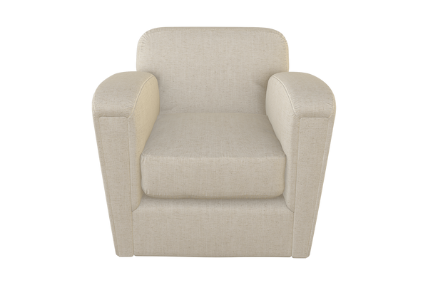 Moss Home Coco Chair - Modern Classic Club Chair Redefined For Ultimate Comfort And Timeless Elegance Natural 54% Polyester 36% Viscose 10% Linen Coco-cha-33-offnat