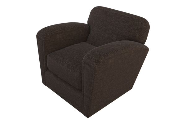 Moss Home Coco Chair: Timeless Club Chair Redefined For Modern Comfort And Stylish Living Spaces Espresso 100% Polyester Coco-cha-33-shoesp