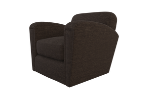 Moss Home Coco Chair: Timeless Club Chair Redefined For Modern Comfort And Stylish Living Spaces Espresso 100% Polyester Coco-cha-33-shoesp