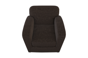 Moss Home Coco Chair: Timeless Club Chair Redefined For Modern Comfort And Stylish Living Spaces Espresso 100% Polyester Coco-cha-33-shoesp